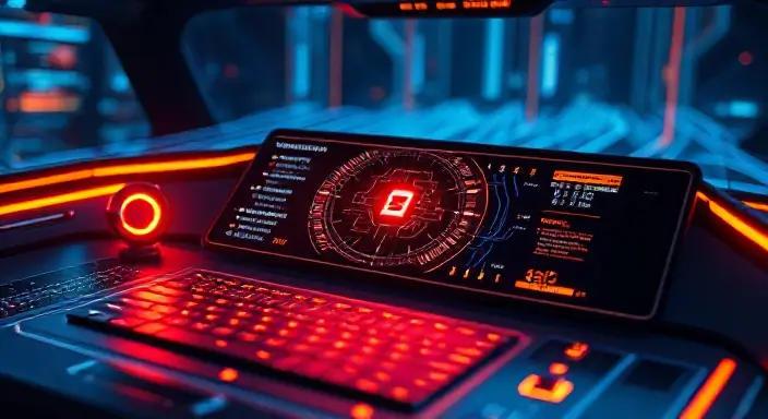 A futuristic AI plugin glowing on a sleek dashboard, surrounded by digital pathways symbolizing enhanced interactions