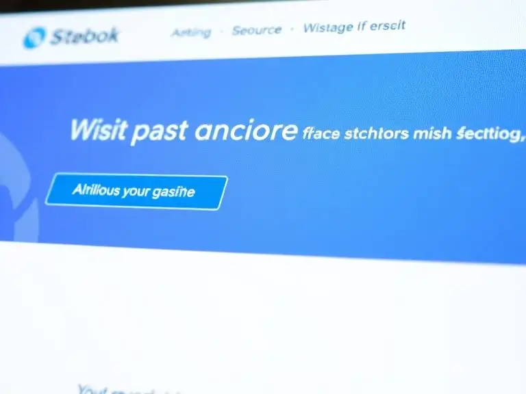 A close-up of a website homepage with AI-generated call-to-action buttons highlighted for visitor engagement.